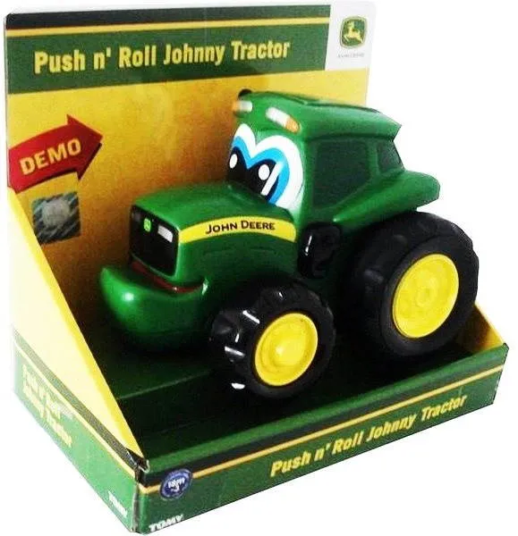 Auto John Deere - Traktor Johny stlač a cestuj