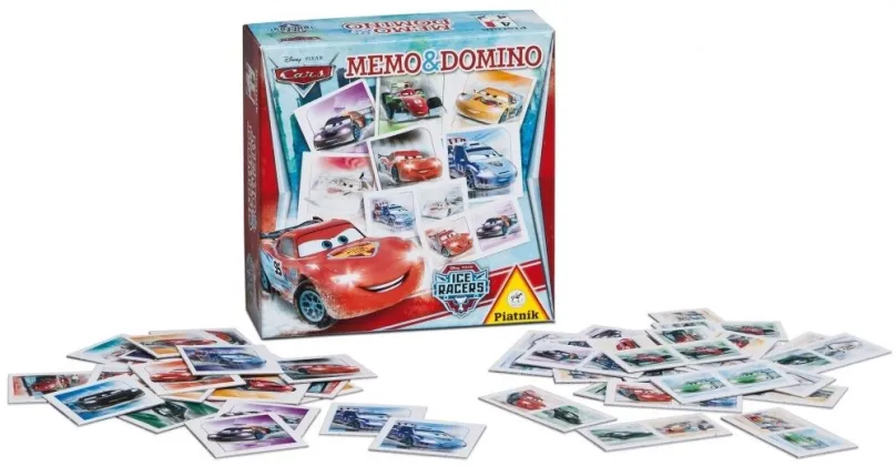 Pexeso Pexeso & Domino - Cars Ice Racers