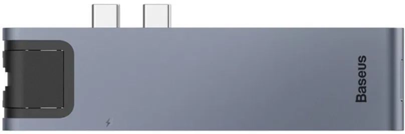Replikátor portov Baseus Thunderbolt Pro 7in1 smart Dock Grey