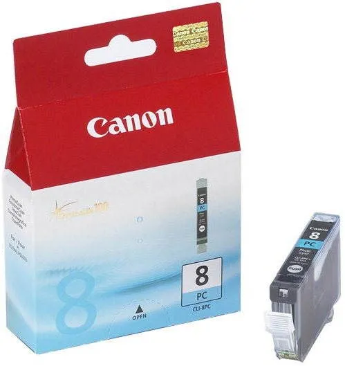 Cartridge Canon CLI-8PC azúrová