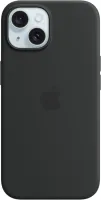 Kryt na mobil Apple iPhone 15 Silikónový kryt s MagSafe čierny