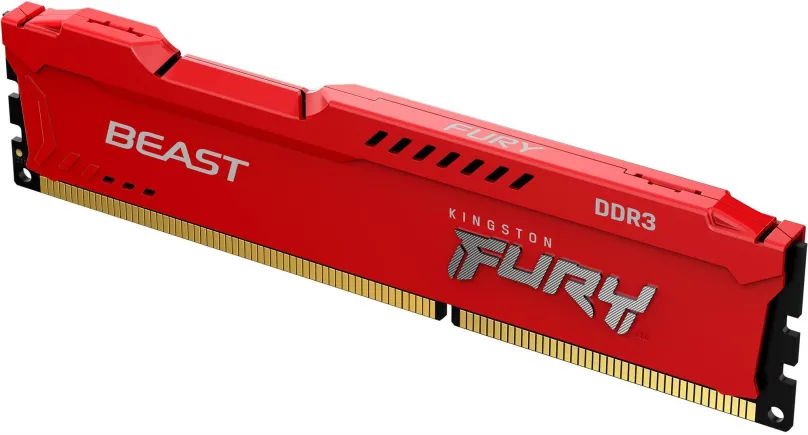 Operačná pamäť Kingston FURY 8GB DDR3 1600MHz CL10 Beast Red