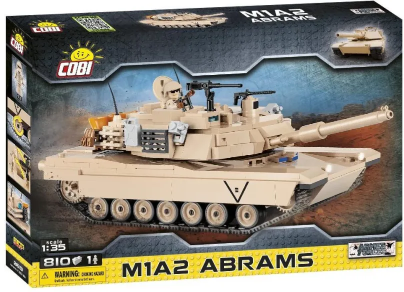 Stavebnica Cobi Abrams M1A2