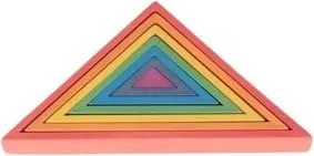 Balančná hra Dúhový Architekt trojuholník