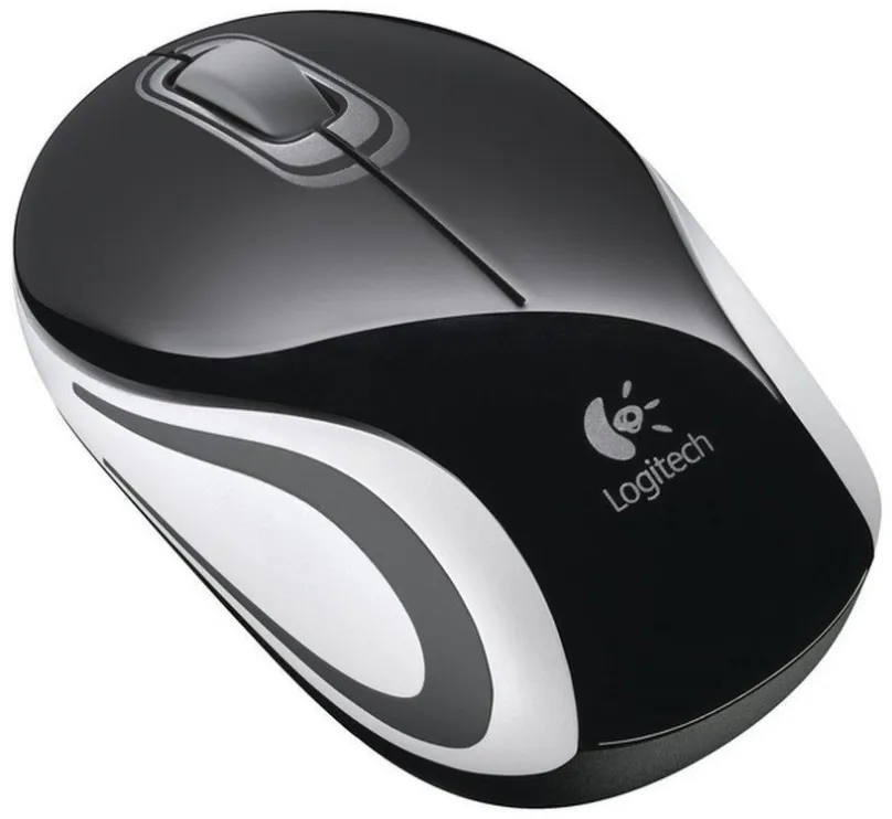 Myš Logitech Wireless Mini Mouse M187 čierna