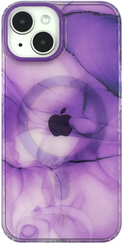 Kryt na mobil COLOR INK kryt s MagSafe na iPhone 14 Plus - Purple