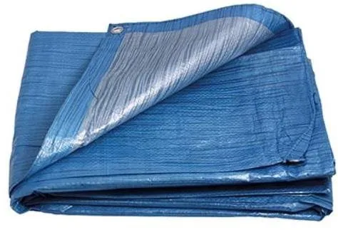 Zakrývacia plachta Plachta zakrývacia STANDARD, 5 x 5 m, modro - strieborná, ENPRO