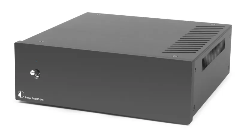Pro-Ject Power Box RS Uni 1-WAY TT - Lineárny napájací zdroj pre gramofóny (15 V DC) - čierny