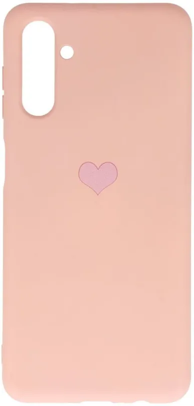 Kryt na mobil Vennus Valentínske puzdro Heart pre Samsung Galaxy A13 5G/ Galaxy A04S - ružové