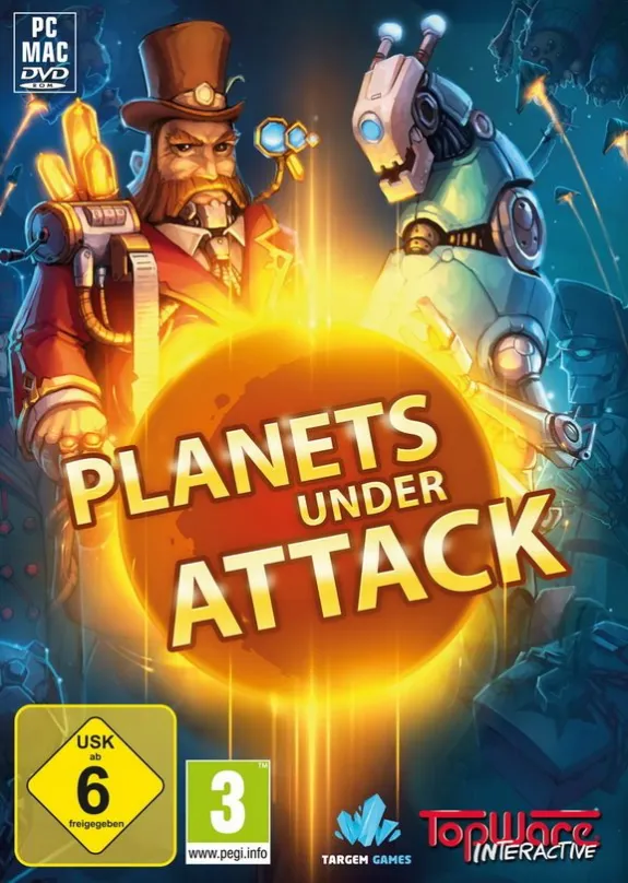 PC hra Planets Under Attack (PC) DIGITAL