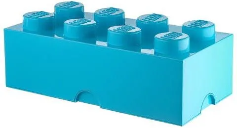 Úložný box LEGO Úložný box 8 250 x 500 x 180 mm - azúrová