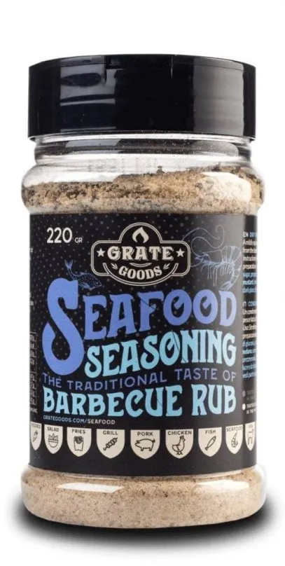 BBQ korenie Seafood Seasoning 220g GrateGoods