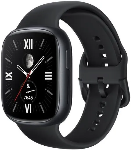Chytré hodinky Honor Watch 4 Black, pre mužov aj ženy, s ovládaním v slovenčine, AMOLED di