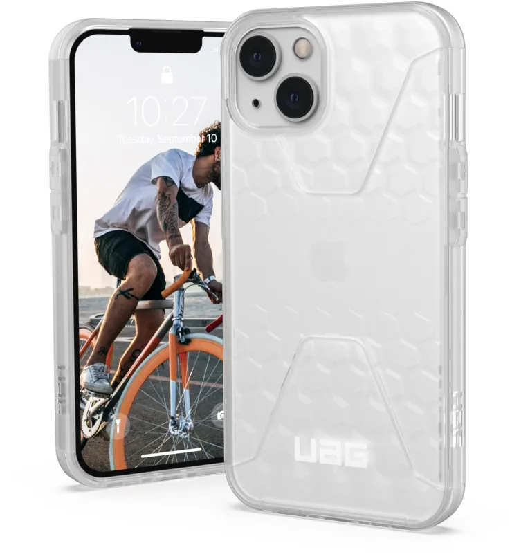 Kryt na mobil UAG Civilian Frosted Ice iPhone 13, pre Apple iPhone 13, materiál TPU a poly