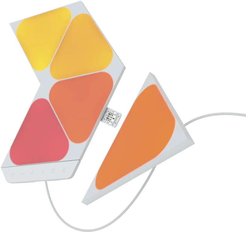 LED svetlo Nanoleaf Shapes Triangles Mini Starter Kit 5 Pack