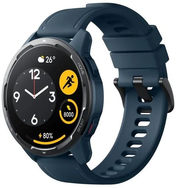 Chytré hodinky Xiaomi Watch S1 Active Ocean Blue, pre mužov aj ženy, s ovládaním v slovenč
