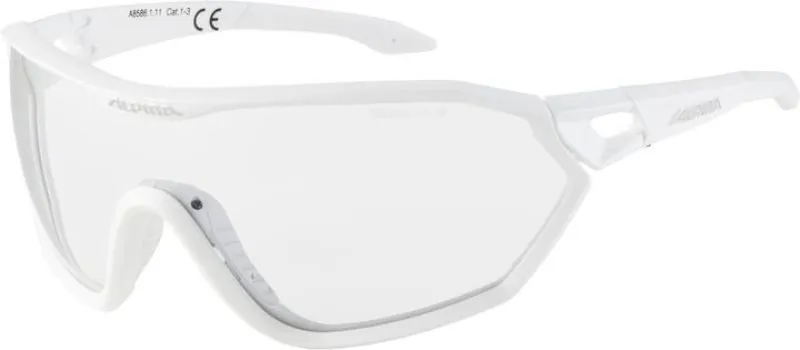Cyklistické okuliare Alpina S-WAY VL + white matt