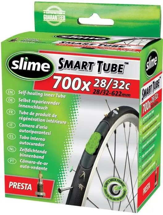 Duša na bicykel Slime Standard 700 x 28-32, galuskový ventil