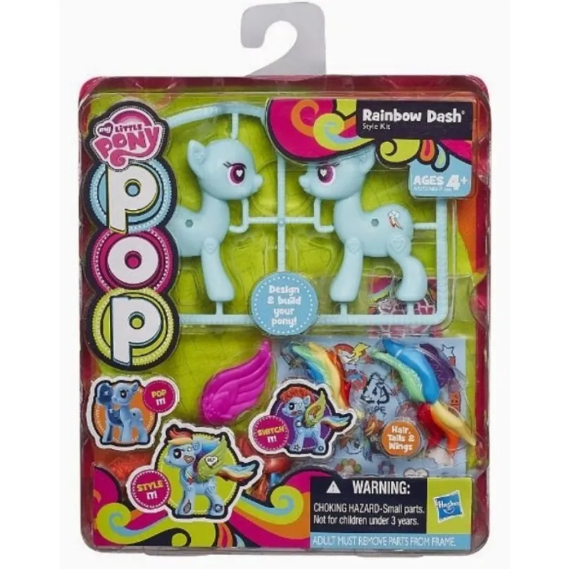 MLP My Little Pony Pop Deluxe poník s doplnkami, Rainbow Dash