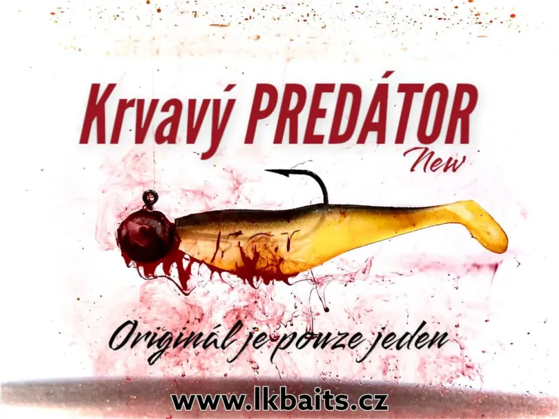 LK Baits Booster Predator Krvavý 120ml