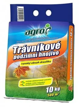 Trávnikové hnojivo AGRO Jesenné trávnikové hnojivo10 kg