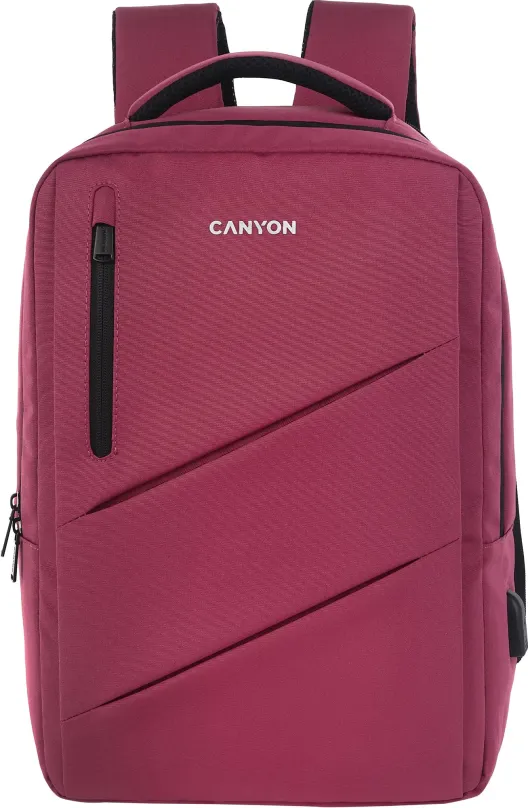 Batoh na notebook Canyon Batoh BPE-5 pre 15.6" notebook, ružový