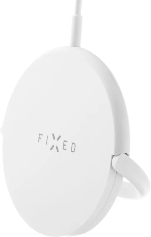 MagSafe bezdrôtová nabíjačka FIXED MagPad s podporou uchytenia MagSafe 15W biela