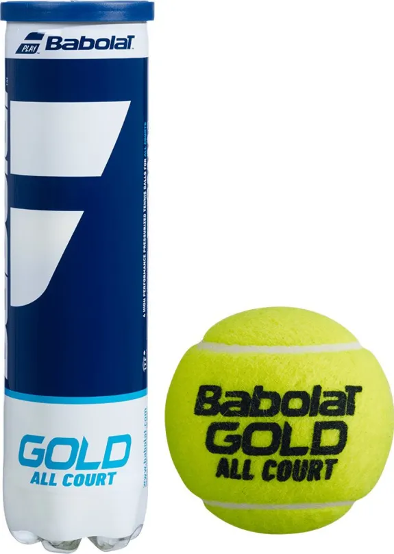 Tenisová lopta Babolat Gold All Court X 4