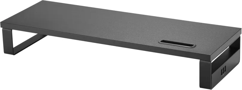 Podstavec pod monitor AlzaErgo Riser ER140WBC (USB), rozmery 60 x 21 x 9.7cm, nosnosť 15kg