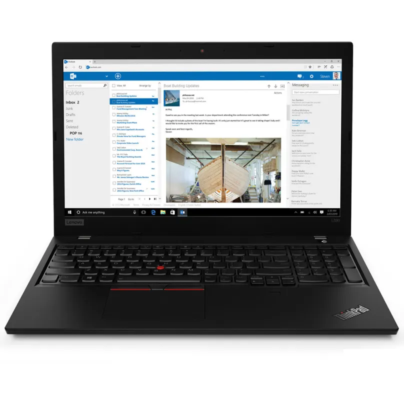 Repasovaný notebook Lenovo ThinkPad L590, záruka 24 mesiacov