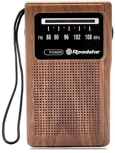 Rádio Roadstar TRA-1230/WD, klasické, prenosné, FM tuner, výstup 3,5 mm Jack, batériové na