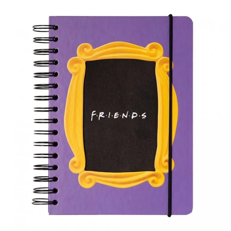 Zápisník Friends - Photo Frame - zápisník, formát A5, 90 listov, čistý papier, určený na p