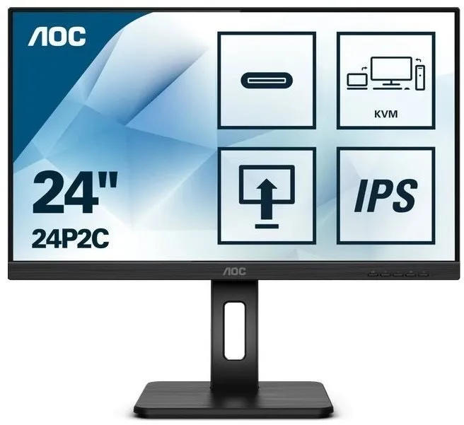 LCD monitor 24 "AOC 24P2C USB-C