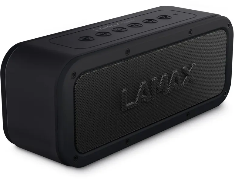 Bluetooth reproduktor LAMAX Storm1 Black, aktívny, s výkonom 40W, frekvenčný rozsah od 80
