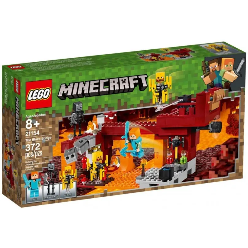 LEGO stavebnice LEGO Minecraft 21154 Most ohnivák