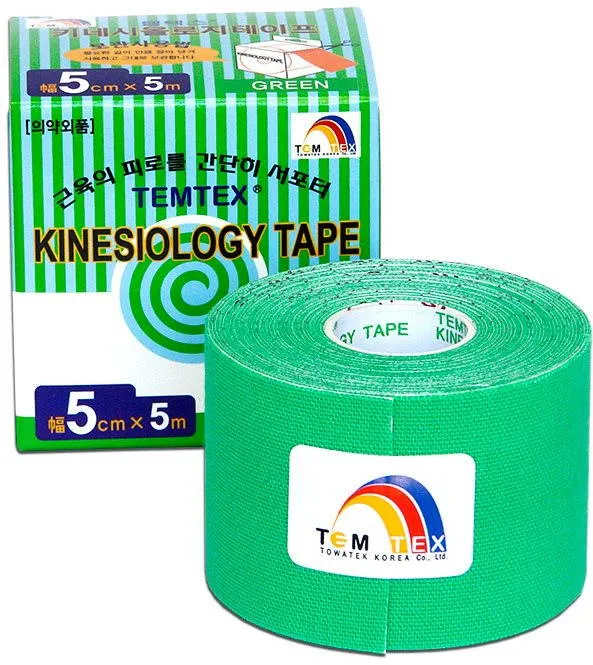 Tejp TEMTEX tape Tourmaline zelený 5 cm