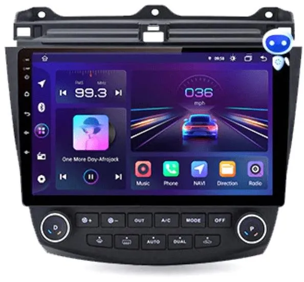 Autorádio Junsun Autorádio pre Honda Accord 2003-2007 s Android, GPS navigácia, WIFI, USB, Bluetooth