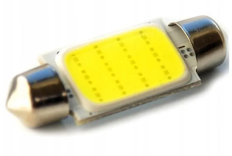 LED autožiarovka Rabel 39 mm COB smd C5W C10W C15W SV8,5 biela