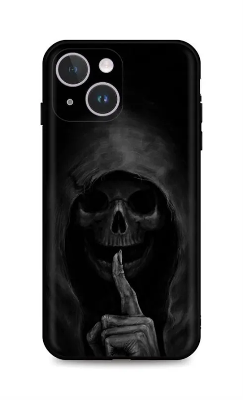 Kryt na mobil TopQ Kryt iPhone 14 Dark Grim Reaper 81923, pre Apple iPhone 14, výrezy pre