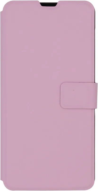 Puzdro na mobil iWill Book PU Leather Case pre Xiaomi Redmi Note 9 Pro / Note 9S Pink
