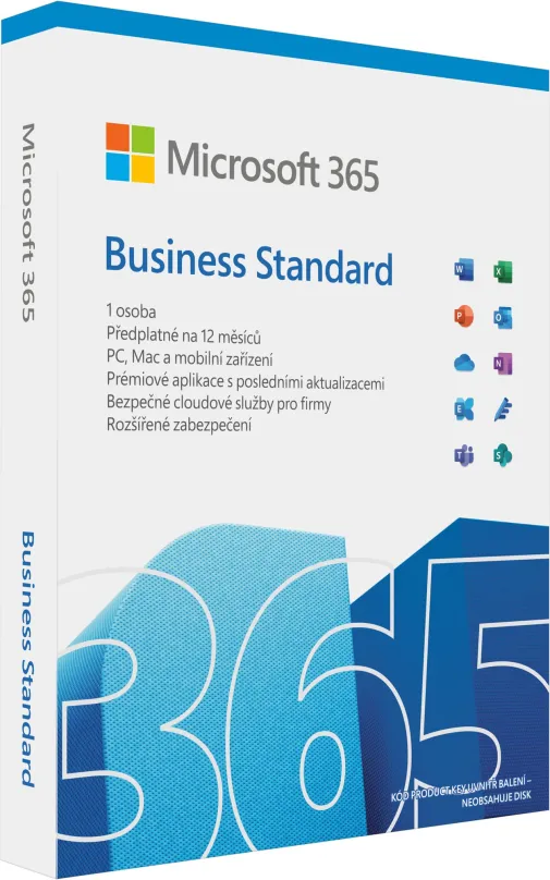 Kancelársky softvér Microsoft 365 Business Standard SK (BOX)