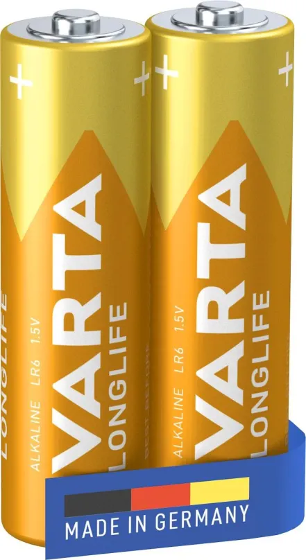 Jednorazová batéria VARTA alkalická batéria Longlife AA 2ks