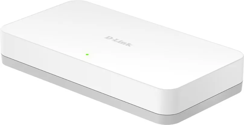 Switch D-Link GO-SW-8G, desktop, 8x RJ-45, prenosová rýchlosť LAN portov 1 Gbit, rozmery 2