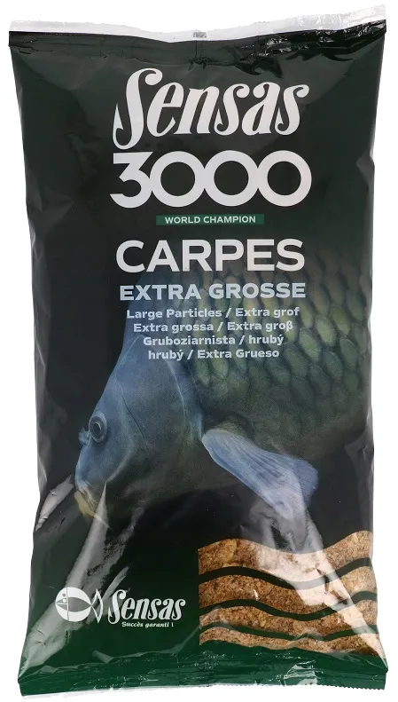 Sensas Vnadiaca zmes 3000 Carpes Extra Gros (Kapor-hrubá) 1kg