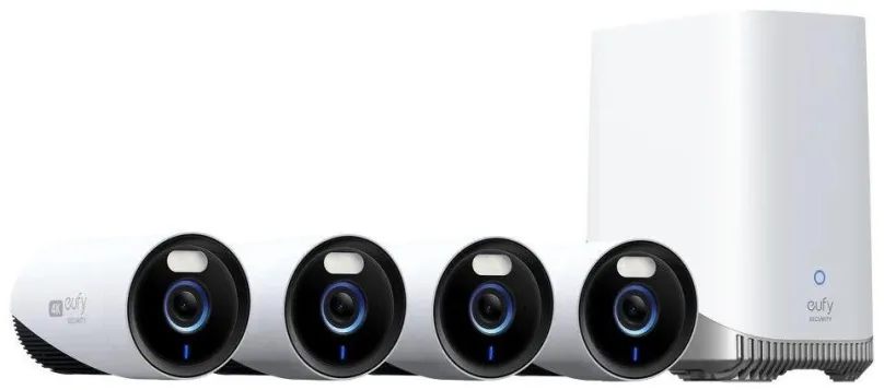 Kamerový systém Eufy EufyCam E330 Professional 4+1, 4 kamery v sete, rozlíšenie až 3840 x
