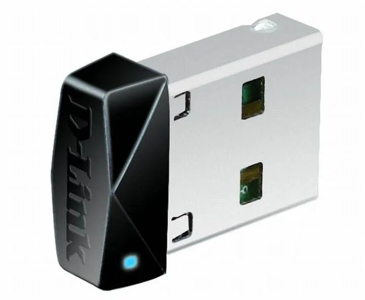 WiFi USB adaptér D-Link DWA-121, WiFi 4, Wi-Fi štandard 802.11n, 802.11ga 802.11b, prenos