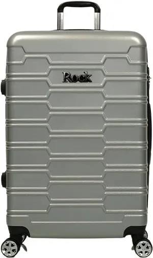 Cestovný kufor Rock TR-0231-L ABS - šedá