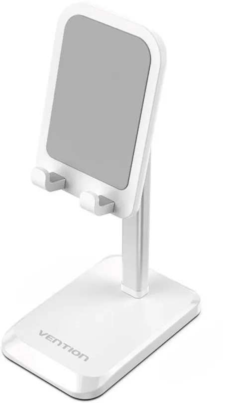 Držiak na mobilný telefón Vention Height Adjustable Desktop Cell Phone Stand White Aluminum Alloy Type
