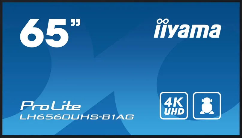 Veľkoformátový displej 65" iiyama ProLite LH6560UHS-B1AG