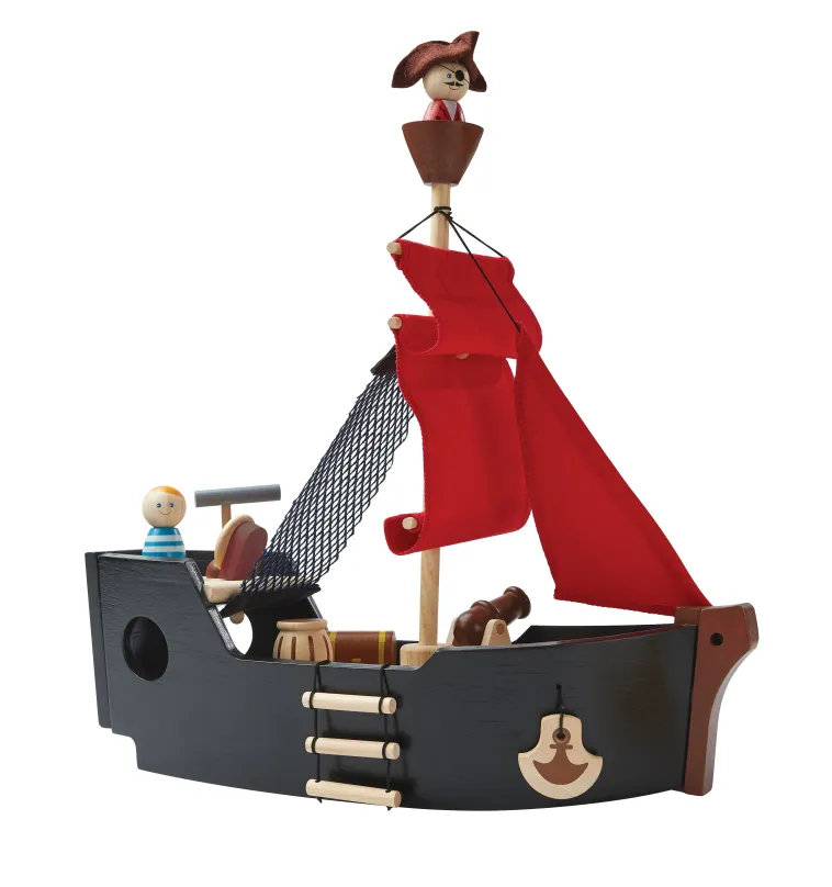 PlanToys Pirátska loď